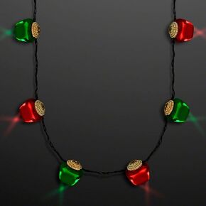 أجراس Jingle تضيء قلادة عيد الميلاد بواسطة FlashingBlinkylights