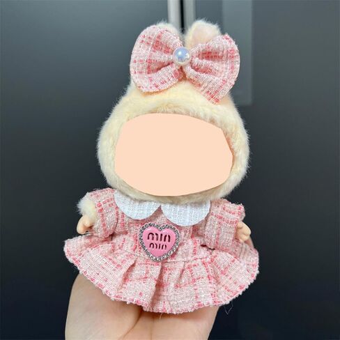 17cm Clothes Set for Doll(NO Doll), Hat and Dress Set for Accessories Suit (Pyjamas, One Size) in Saudi Arabia