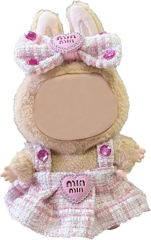 17cm Clothes Set for Doll(NO Doll), Hat and Dress Set for Accessories Suit (Pyjamas, One Size) in Saudi Arabia