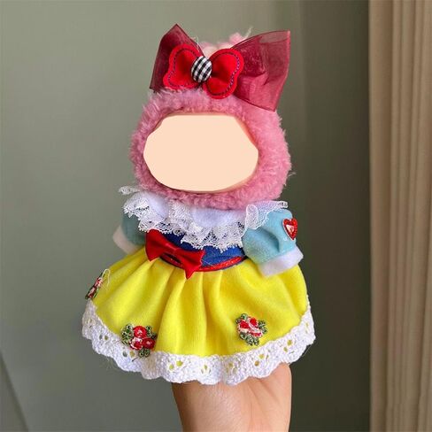 17cm Clothes Set for Doll(NO Doll), Hat and Dress Set for Accessories Suit (Pyjamas, One Size) in Saudi Arabia