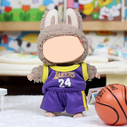 17cm Clothes Set for Doll(NO Doll), Hat and Dress Set for Accessories Suit (Pyjamas, One Size) in Saudi Arabia