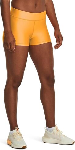 Under Armour Women's HeatGear Armour Mid Rise Shorty, (433) Glacier Blue / / White, Large in Saudi Arabia