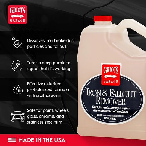 Griot's Garage 10948 Iron & Fallout Remover 35oz in Saudi Arabia
