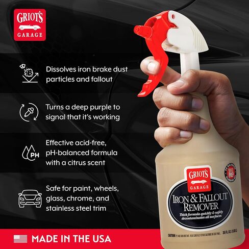 Griot's Garage 10948 Iron & Fallout Remover 35oz in Saudi Arabia