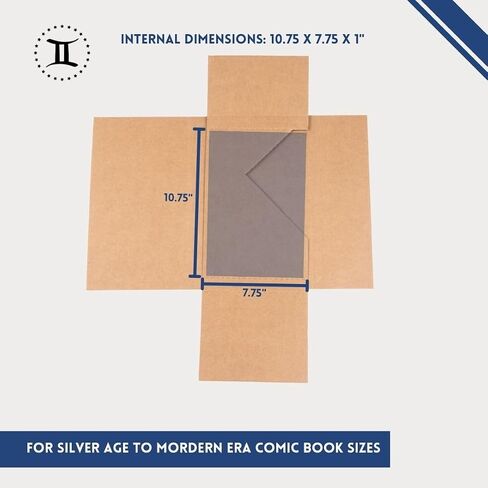 GEMINI COMIC FLASH MAILERS™ & BOX DIVIDER PAD BUNDLE - 100 mailers + 50 dividers in Saudi Arabia