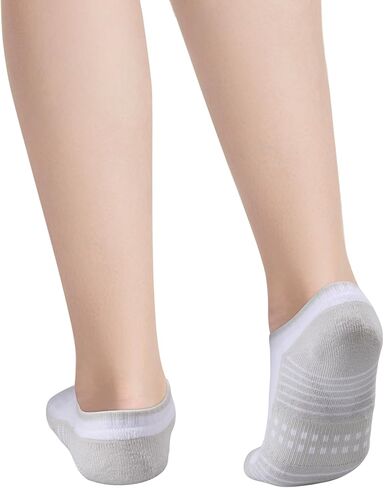 Mens No Show Socks Lightweight Thin Soft Breathable Low Cut Casual Invisible Socks for Men Size 6-13, 6 Pairs in Kuwait