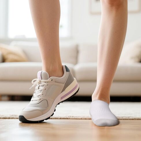 Mens No Show Socks Lightweight Thin Soft Breathable Low Cut Casual Invisible Socks for Men Size 6-13, 6 Pairs in Kuwait