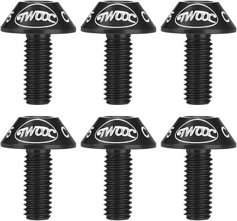 6 قطعة دراجة زجاجة ماء قفص عرافة البراغي سبائك الألومنيوم M5 x 12 مللي متر التصنيع باستخدام الحاسب الآلي الدقة الآلات عرافة المقبس التنصت مسامير الربط دراجة زجاجة حامل المسمار زجاجة قفص المسمار أداة in Kuwait