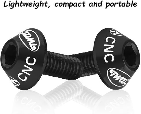 6 قطعة دراجة زجاجة ماء قفص عرافة البراغي سبائك الألومنيوم M5 x 12 مللي متر التصنيع باستخدام الحاسب الآلي الدقة الآلات عرافة المقبس التنصت مسامير الربط دراجة زجاجة حامل المسمار زجاجة قفص المسمار أداة in Kuwait