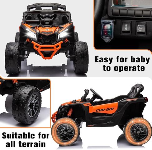 ارتفع 24 فولت على الألعاب-UTV الكهربائي للأطفال ، ومقعدين عن بعد التحكم عن بعد ، و 4 Wheeler رباعي على الطرق in Kuwait
