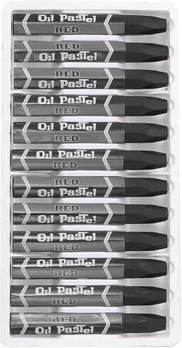 PATIKIL Orange Oil Pastels, 48Pcs Soft Oil Crayons Pastels Stick Vibrant and Creamy Art Supplies Bulk for Artists Beginners Art Painting Drawing Blending Graffiti Gallery in Saudi Arabia