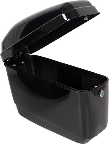 KUAFU Universal Motorcycle Hard Saddlebag Trunk W/Lights W/Locks Compatible with Honda Yamaha Harley Suzuki Kawasaki Motorcycle in Saudi Arabia