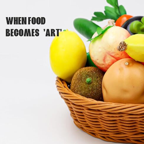 11 PCS Fake Vegetable Artificial Plastic Fruit Lifelike Model Display Faux Centerpieces Realistic Props Decoration Home Festival Christmas in Kuwait