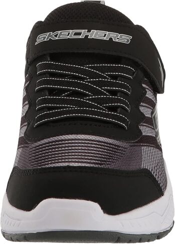 حذاء رياضي Skechers للجنسين للأطفال THERMOFLUX 2.0-BRODOX، أزرق داكن/برتقالي، 3 أطفال صغار in Kuwait