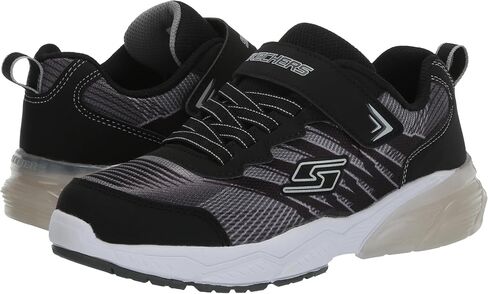 حذاء رياضي Skechers للجنسين للأطفال THERMOFLUX 2.0-BRODOX، أزرق داكن/برتقالي، 3 أطفال صغار in Kuwait