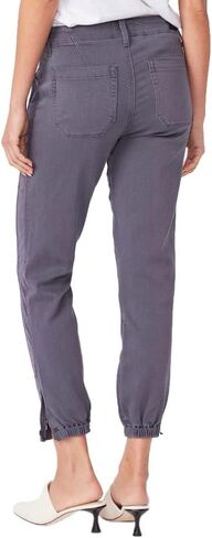 PAIGE Women's MAYSLIE Transcend Weekender Jogger W/Velvet Side Stripe, Vintage Pearl Grey, 25 in Saudi Arabia