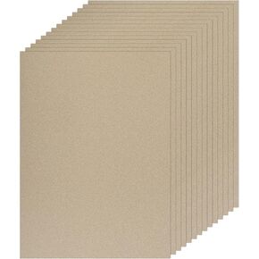 MECCANIXITY 20 Sheet Orange Glitter Card Stock, 8"x11" A4 Shimmer Paper,250gsm One-sided Cardstock for DIY Crafts, Scrapbooking, Party Decorations, Invitations
