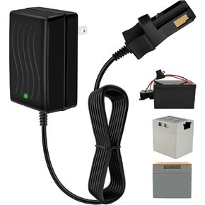 12V Battery Charger Replacement for Power Wheels,12V Charger for Power Wheels Gray Battery and Orange Top Battery,12 Volt Battery Charger for Ride on Toys