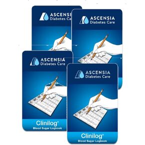 Bayer Ascensia CliniLog Self Testing Record Book by Clinilog