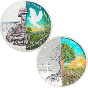 24Pcs Military Tribute Challenge Coin - Honoring Veterans and Remembering Heroes. Perfect Gift for Veterans Day and Memorial Day