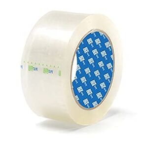 The Boxery 2'' x 55 yds 36 Rolls Per Case Clear LUX Packing Tape