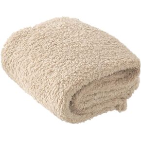 Happyyami Medium Dog Blanket Plush Pet Carpet Faux Super Blanket Pet Cushion Travel Friendly