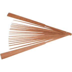 Garneck Fan Frame Japanese Style Handheld Fan Material Kit for Unique Custom Designs Foldable Frame for Crafting Weddings and Festivals