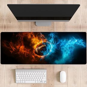 Otter Gaming Mouse Pad, Large Desk Mat for Computer, Extended Keyboard Laptop Mouse Pads, 31.5×11.8in Non Slip Rubber Mousepad for Office Decor Gifts(color32)