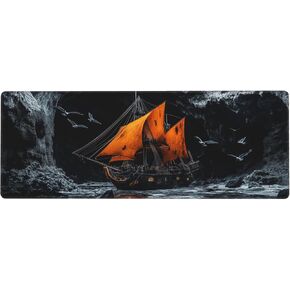 Dark Academy Desk Mat Large Gaming Mouse Pad Dark Academy Extended Mousepad Big in Laptop Computer Mouse Keyboard Mat for Office Desk Decor 31.5x12 in
