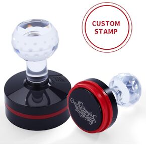 Custom Logo Self-Inking Stamp - Personalized Business Logo & Text Stamper | 5 Sizes | 7 Ink Color Options