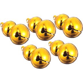 Totority Pet Collar Pendants Christmas Gourd Shape Bells Pet Decorations Holiday Present