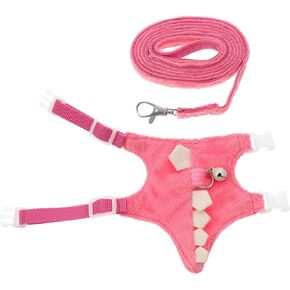 Upkoch Pet Harness Leash for Animals Ferret Walking Stest مع مقود مريح للاستخدام في الهواء الطلق مريح من السهل عملية واحدة in Kuwait