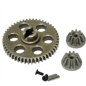 RC Spare Part Compatible with HBX for HAIBOXING 901 901A 903 903A 905 905A 1/12 RC Car Upgrades Parts Spare Accessories Metal Spur Gear Drive Gear