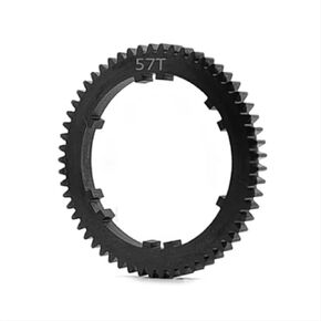 RC Car Upgrade Parts Compatible with ARRMA for Mojave 4S 1/8 RC Car Upgrade Parts Accessories 57T HD Steel ARA311167 Center Spur Gear