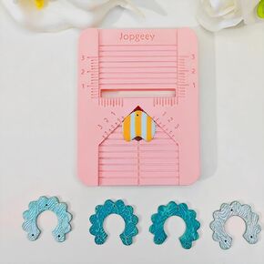 Polymer Clay Earring Hole Drill Guide Tool, 3D Print Polymer Clay Drill Stand Device for Jewelry Pieces Making, Earrings and Necklace Pendants, Easy to Use