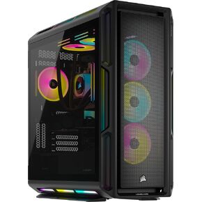 كمبيوتر الألعاب Corsair Vengeance i8200 iCUE Link Edition - وحدة المعالجة المركزية Intel Core i9 14900KF المبردة بالسوائل - وحدة معالجة الرسومات NVIDIA GeForce RTX 4090 - ذاكرة Dominator Titanium RGB DDR5 سعة 64 جيجابايت - 4 تيرابايت (2x2 تيرابايت) M.2 SS in Kuwait