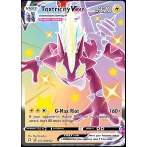 Pokemon - Toxtricity VMAX SV113/SV122 - Shining Fates - Shiny Vault - Card