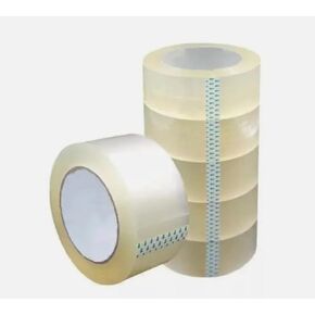 6 Rolls Shipping Packaging Box Packing Sealing Tape 2 mil 2" x 110 Yard 330FT