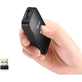 Eyoyo Portable 3-in-1 Bar Code Scanner Bluetooth, 2.4G Wireless & Wired Wireless 1D Barcode Scanner, USB 1D ISBN Book Reader, Compatible with Tablet iPad iPhone Android Windows Mac OS