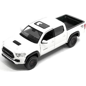 2023 Tacoma TRD PRO Pickup Truck White with Sunroof Special Edition Series 1/27 Diecast Model Car 32910WH