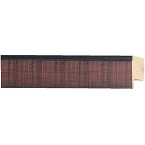 CountryArtHouse Picture Frame Moulding (Wood) 18ft Bundle - Traditional Cherry Finish Solid Wood- 0.75" Width - 5/8" Rabbet Depth