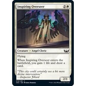 Magic: the Gathering - Inspiring Overseer (018) - Streets of New Capenna