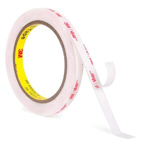 Double Sided Tape Heavy Duty, 0.39" x 9.85FT Removable Mounting Tape for Wall, Extra Strong Foam Tape, Picture Hanging Adhesive Strips Waterproof for Cars, Walls, Home, Office Décor
