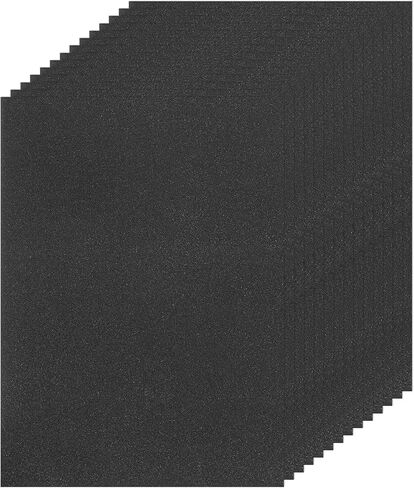 Meccanixity 20 ورقة أورانج بريق مخزون ، 8 "X11" A4 Shimmer Paper ، 250GSM بطاقة أحادية الجانب لحرف DIY ، سكرابوكينغ ، زينة للحفلات ، الدعوات in Kuwait