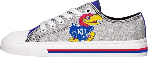 حذاء قماشي نسائي لامع من FOCO Kansas Jayhawks NCAA - 9 in Saudi Arabia