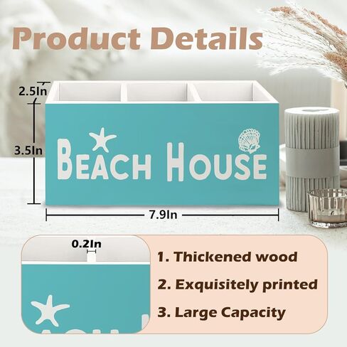 Welcome to the Lake Lake Wooden Pen Pencil Holder for Home Office Desk Accessories, Gifts for Lakes Lovers Makeup Brush Toothbrush Holder Organizer for Bathroom in Kuwait