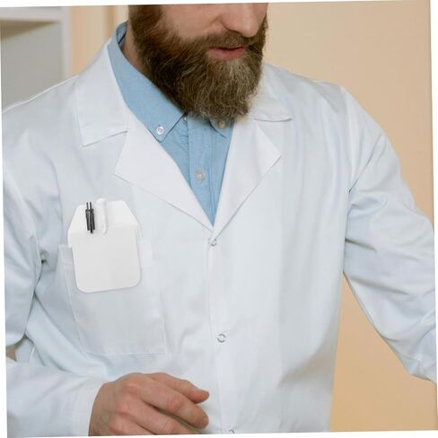 Coheali 5pcs Pocket Pocket Protector for Men Tirts Lab Coats PVC PEN Organizer Pouch pouch propour in Kuwait