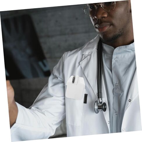 Coheali 5pcs Pocket Pocket Protector for Men Tirts Lab Coats PVC PEN Organizer Pouch pouch propour in Kuwait