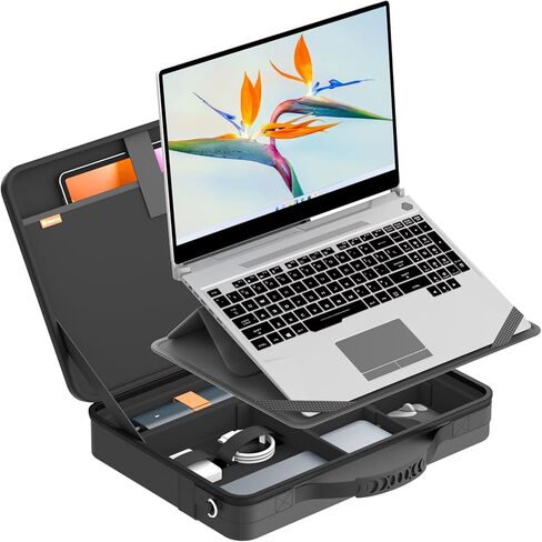 Smatree MobileBase Laptop Shoulder Case with Stand for 15.6-16 inch ASUS ROG Zephyrus G16/M16/G15 2025/2024, for ROG Strix G15, ROG Strix SCAR 15, for ROG Flow X16, for TUF Gaming A16/F15/A15 (A485S) in Saudi Arabia