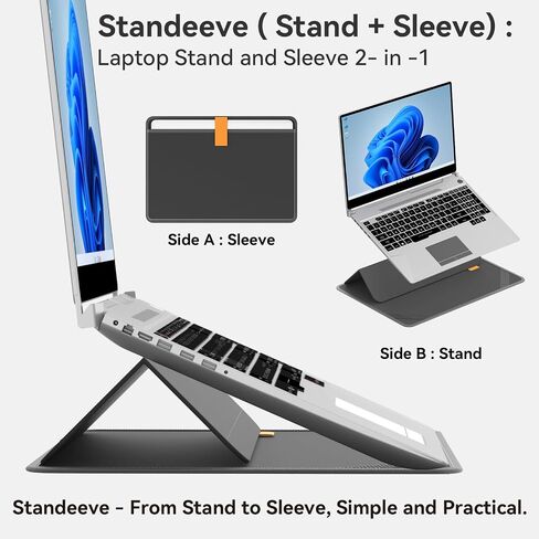 Smatree MobileBase Laptop Shoulder Case with Stand for 15.6-16 inch ASUS ROG Zephyrus G16/M16/G15 2025/2024, for ROG Strix G15, ROG Strix SCAR 15, for ROG Flow X16, for TUF Gaming A16/F15/A15 (A485S) in Saudi Arabia